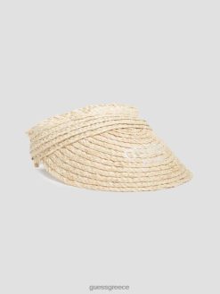 GUESS γυναίκες ψάθινο γείσο lena άσπρο αξεσουάρ J46DJ3784