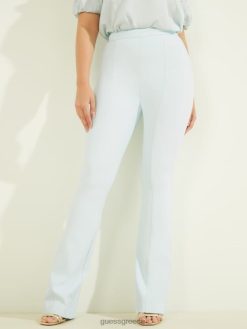 GUESS γυναίκες chloe flared παντελόνι ειρηνικός ουρανός ενδύματα J46DJ2285