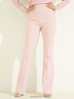 GUESS γυναίκες chloe flared παντελόνι λιλά ομίχλη ενδύματα J46DJ2186