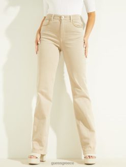 GUESS γυναίκες eco '80s λεπτομέρεια αλυσίδα ίσιο τζιν πέτρα του φεγγαριού ενδύματα J46DJ217