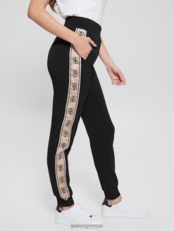 GUESS γυναίκες eco britney joggers μαύρος ενδύματα J46DJ2158