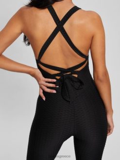 GUESS γυναίκες eco delma active jumpsuit μαύρος ενδύματα J46DJ2468