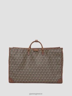 GUESS γυναίκες ederlo duffle bag μαύρο φλοράλ στάμπα σακούλες J46DJ3184