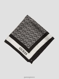 GUESS γυναίκες g κύβο μεταξωτό κασκόλ άνθος αξεσουάρ J46DJ3780