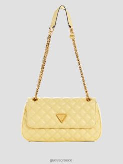 GUESS γυναίκες giully καπιτονέ κάμπριο χιαστί κίτρινος σακούλες J46DJ2766