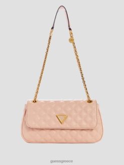 GUESS γυναίκες giully καπιτονέ κάμπριο χιαστί κρέμα βερίκοκου σακούλες J46DJ2779