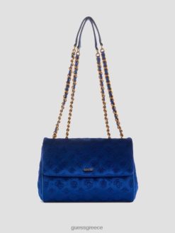 GUESS γυναίκες inia βελούδινο κάμπριο χιαστί ΠΟΛΕΜΙΚΟ ΝΑΥΤΙΚΟ σακούλες J46DJ2935