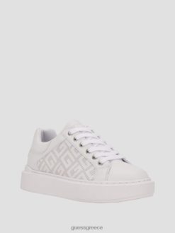 GUESS γυναίκες ivee διάτρητα sneakers με χαμηλό επάνω μέρος τι λουλουδάτο είδη υπόδησης J46DJ3375