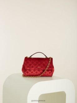 GUESS γυναίκες kimi λογότυπο μετατρέψιμο χιαστί μαύρο αυθεντικό τσαλάκωμα σακούλες J46DJ2929