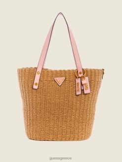 GUESS γυναίκες lilica shopper tote μέτριο πορτοκαλί σακούλες J46DJ3112