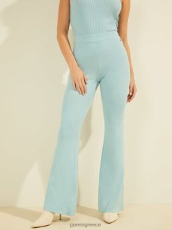 GUESS γυναίκες Lise πουλόβερ παντελόνι απαλά κύματα μπλε ενδύματα J46DJ2353