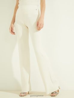 GUESS γυναίκες Lise πουλόβερ παντελόνι λευκή κρέμα ενδύματα J46DJ2268
