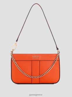 GUESS γυναίκες mini τσάντα ώμου katey πορτοκάλι σακούλες J46DJ3056