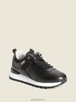 GUESS γυναίκες selvie διάτρητα αθλητικά παπούτσια μαύρο 1 είδη υπόδησης J46DJ2467
