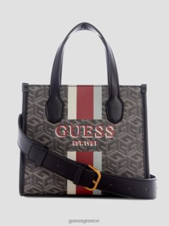 GUESS γυναίκες silvana mini totes αρχηγός πράσινος σακούλες J46DJ2788