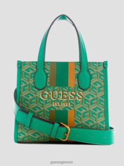 GUESS γυναίκες silvana mini totes λογότυπο του δάσους σακούλες J46DJ3305