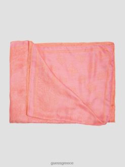 GUESS γυναίκες silvana quattro g κασκόλ bleu/ατρόμητο πλύσιμο αξεσουάρ J46DJ3789