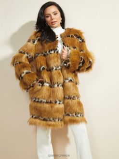 GUESS γυναίκες stacy παλτό γυαλιστερό macu ενδύματα J46DJ1898