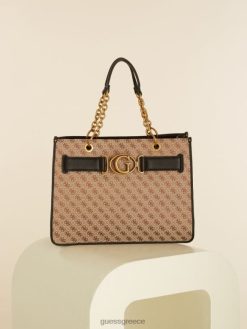 GUESS γυναίκες tote aviana μαύρος σακούλες J46DJ3120