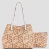 GUESS γυναίκες vikky g cube tote πλύσιμο τοπάγκα σακούλες J46DJ3067